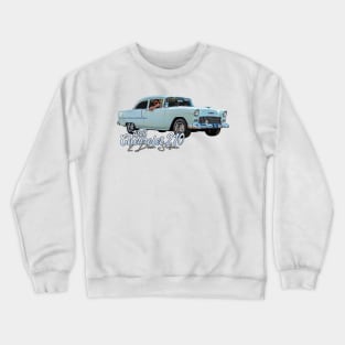 1955 Chevrolet 210 2 Door Sedan Crewneck Sweatshirt